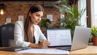 Девушка интернет-маркетолог