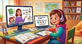 Онлайн - обучение детей от 4 до 11 лет по школьной программе